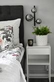 Aneta Lighting MOLEKYL vegglampe,  svart/røk (7041661265554)