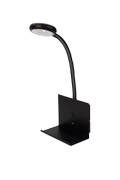 Aneta Lighting ZET sengelampe med USB lader, svart, 5W LED