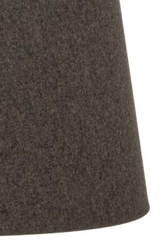 Aneta Lighting GEILO taklampe 45cm, grå/ svart/ tre,  E27 (7041661269743)