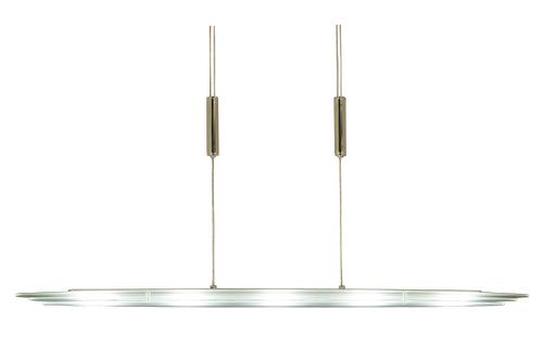 Aneta Lighting TITANIC taklampe, glass frost, 5x6W LED, med heis (7041661256507)