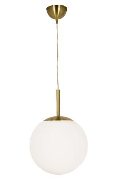 Aneta Lighting OPAL taklampe, Ø25, matt messing, 40W E27 (7041661258969)