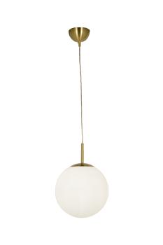 Aneta Lighting OPAL taklampa, Ø30, matt mässing, 40W E27 (7041661258983)