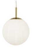 Aneta Lighting OPAL taklampa, Ø30, matt mässing, 40W E27 (7041661258983)