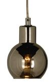 Aneta Lighting LEAH vinduspendel,  sotet, 4 m ledning med stikkontakt (7041661259515)