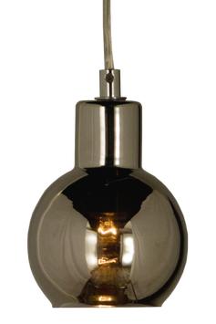 Aneta Lighting LEAH vinduspendel,  sotet, 4 m ledning med stikkontakt (7041661259515)
