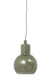 Aneta Lighting LEAH vinduspendel,  sotet, 4 m ledning med stikkontakt (7041661259515)