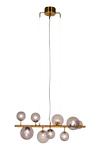 Aneta Lighting MOLEKYL taklampe L73, antik/ sotet,  9 x G9 (7041661260948)