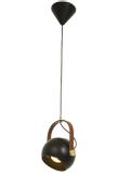 Aneta Lighting BOW taklampe, singel, svart, GU10 (7041661263147)