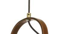 Aneta Lighting BOW taklampe, singel, svart, GU10 (7041661263147)