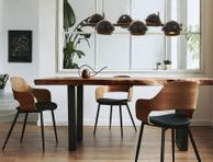 Aneta Lighting BOW taklampe 6-lys, svart, 6 x GU10 (7041661263178)