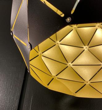 Aneta Lighting LATTICE taklampe, svart (7041661265233)