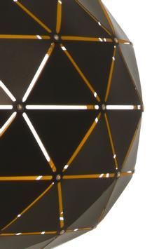Aneta Lighting LATTICE taklampe, svart (7041661265233)