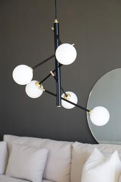 Aneta Lighting AKROBAT taklampe, svart (7041661265288)