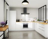 Aneta Lighting SINUS plafond, svart, 32W LED, CCT, med fjernrkontroll (7041661272590)