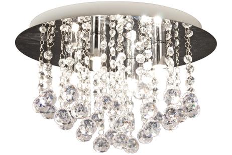 Aneta Lighting DONAU plafond, krom, 4 x 33W G9 (7041661250888)