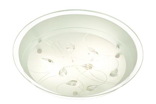 Aneta Lighting DEMI plafond, rund, glass, krokoppheng (7041661255173)