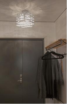 Aneta Lighting ELEKTRA plafond, krom, 5 x 33W G9 (7041661259072)