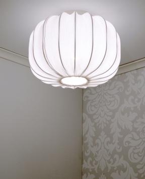 Aneta Lighting MADAME plafond 38cm, hvit, 1xE27 (7041661260399)
