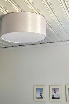 Aneta Lighting BENDIR plafond, hvit romb (7041661260429)