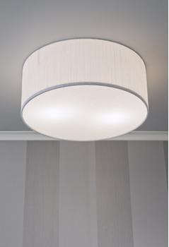 Aneta Lighting BENDIR plafond, hvit rynk (7041661260436)