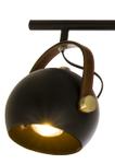 Aneta Lighting BOW takspot, svart, 3 x 7W GU10 (7041661264809)