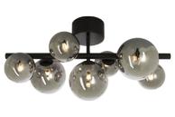 Aneta Lighting MOLEKYL plafond, svart/røk (7041661265608)