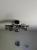 Aneta Lighting MOLEKYL plafond, svart/røk (7041661265608)