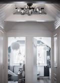 Aneta Lighting MOLEKYL plafond, svart/røk (7041661265608)