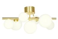 Aneta Lighting MOLEKYL plafond, matt messing/ hvit (7041661265820)