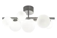 Aneta Lighting MOLEKYL plafond, tinn/ hvit,  7xG9 (7041661268081)