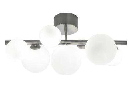 Aneta Lighting MOLEKYL plafond, tinn/ hvit,  7xG9 (7041661268081)