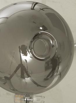 Aneta Lighting MOLEKYL bordlampe høy, svart/ sotet,  G9 (7041661268098)