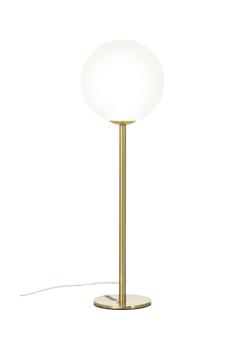 Aneta Lighting MOLEKYL bordlampe høy, matt messing/ hvit,  G9 (7041661268104)