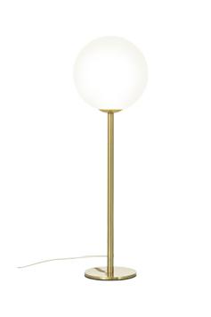 Aneta Lighting MOLEKYL bordlampe høy, matt messing/hvit, G9