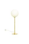 Aneta Lighting MOLEKYL bordlampe høy, matt messing/ hvit,  G9 (7041661268104)