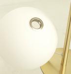 Aneta Lighting MOLEKYL bordlampe høy, matt messing/ hvit,  G9 (7041661268104)