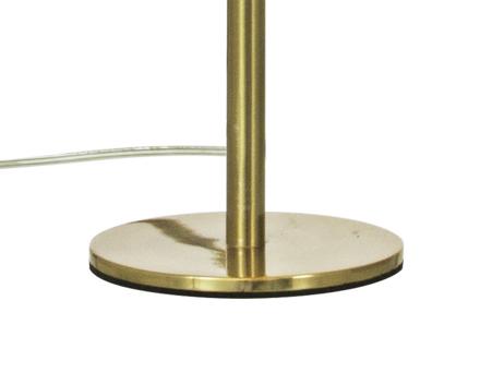 Aneta Lighting MOLEKYL bordlampe høy, matt messing/ hvit,  G9 (7041661268104)