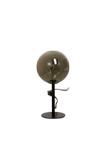 Aneta Lighting MOLEKYL bordlampe 1-lys, svart/røk (7041661265585)