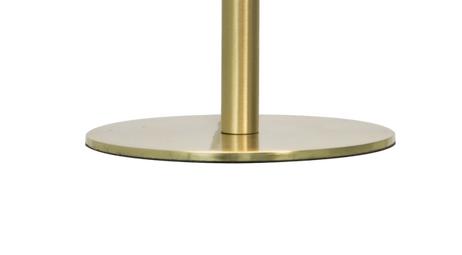 Aneta Lighting MOLEKYL bordlampe 1-lys, matt messing/ hvit (7041661266421)