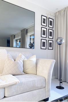 Aneta Lighting MOLEKYL gulvlampe,  svart/ sotet,  E14 (7041661271067)