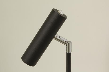 Aneta Lighting ARTIC gulvlampe 2-lys, svart, LED (7041661271692)