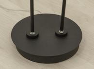 Aneta Lighting ARTIC gulvlampe 2-lys, svart, LED (7041661271692)