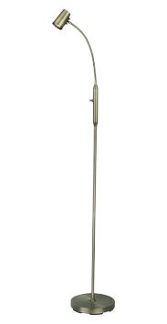 Aneta Lighting PILOT golvlampe,  antik, 50W GU10 (7041661259966)