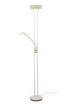 Aneta Lighting NICE gulvuplight,  hvit, LED, dimmers (7041661271449)