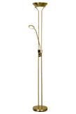 Aneta Lighting NICE golvuplight,  antik, LED, dimmers (7041661256385)