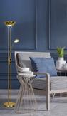 Aneta Lighting NICE golvuplight,  antik, LED, dimmers (7041661256385)