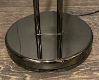 Aneta Lighting NICE golvuplight,  svartkrom,  LED, dimmers (7041661256408)