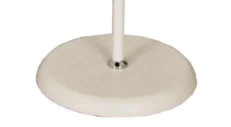 Aneta Lighting GUSTO golvlampe,  hvit/ krom,  5W LED (7041661259331)