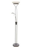Aneta Lighting CANNES gulvuplight,  svartkrom,  LED, dimmers (7041661260115)