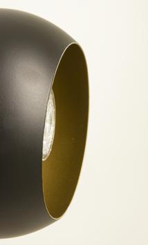 Aneta Lighting BOW golvlampe,  1-arm, svart, GU10 (7041661263192)